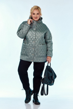 Куртка женская стеганная с капюшоном и прорезными карманами Jurimex 3161 - фото 4