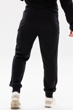 Брюки спортивные зауженные из хлопка и трикотажа GO M2070/40-02. 176-182 - фото 3