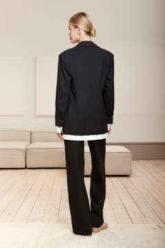 Костюм из текстиля брюки и жакет с отделкой DAVYDOV 6492.1 - фото 3