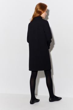 Платье прямого силуэта с воротником рубашечного типа FLAIM 1093.01 черный - фото 2