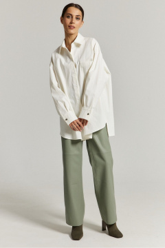 Блуза и рубашка из хлопка в классическом стиле ATTIKA A3022 - фото 4