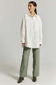 Блуза и рубашка из хлопка в классическом стиле ATTIKA A3022 - фото 3