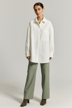 Блуза и рубашка из хлопка в классическом стиле ATTIKA A3022 - фото 1