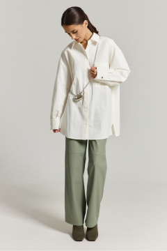 Блуза и рубашка из хлопка в классическом стиле ATTIKA A3022 - фото 2