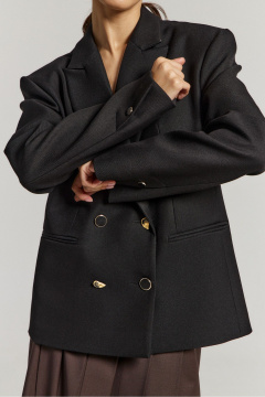 Миди юбка из костюмной ткани с разрезом ATTIKA A3028-2 - фото 3