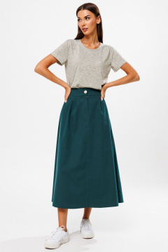 Джемпер женский из хлопкового трикотажа на каждый день Kivviwear 4216.01 - фото 4