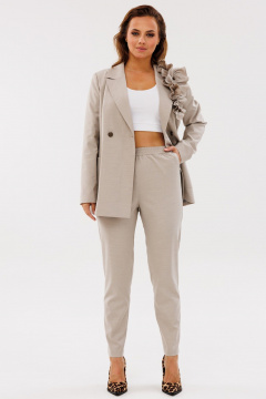 Брючный костюм классический жакет и зауженные брюки Angelina & Сo 1129 - фото 2