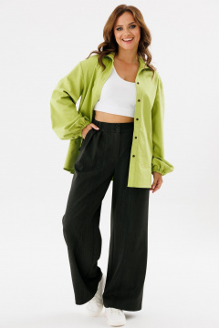 Брюки палаццо широкие с високой посадкой демисезонные Angelina & Сo 1132 - фото 1