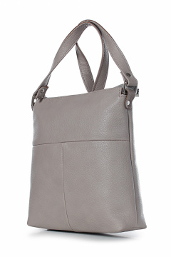 Экокожаная сумка с регулируемой ручкой и карманом Galanteya 36423.23с1380к45 кремовый - фото 1