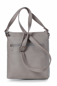 Экокожаная сумка с регулируемой ручкой и карманом Galanteya 36423.23с1380к45 кремовый - фото 3