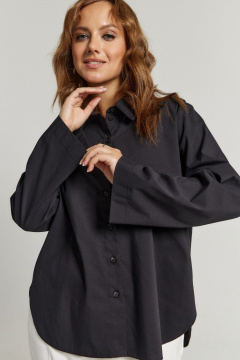 Рубашка прямого свободного кроя из хлопковой ткани Avord V3109 - фото 3