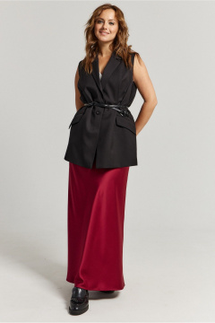 Юбка А-образного силуэта из струящейся вискозы Avord V3114 - фото 2