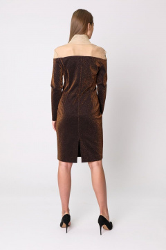 Платье нарядное трикотажное короткое на демисезон gird BURVIN 7272-81 2 - фото 2