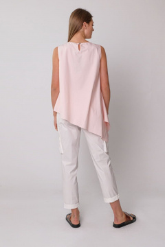 Блуза из хлопка, демисезон, на каждый день BURVIN 7422-51 1 - фото 2