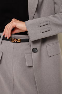 Комплект из жакета и юбки-шорт из текстиля PUR PUR 11-306 - фото 3