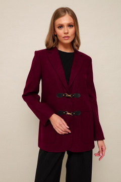 Жакет полушерстяной с накладными карманами PUR PUR 11-318 - фото 2