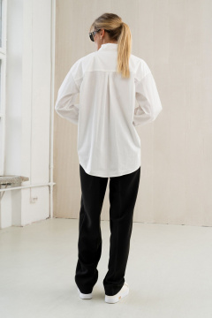 Блуза свободного силуэта с А-образным воротником SILVERSPICE S-6415 - фото 3