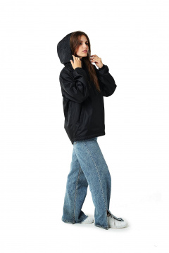 Зеленый демисезонный анорак из дюспо с капюшоном и утеплителем MT.Style 249761166 - фото 1