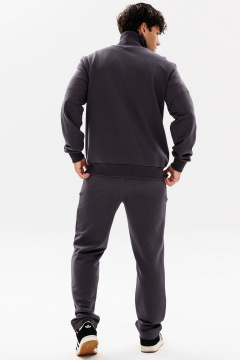 Демисезонный костюм брюк и джемпера из трикотажа с вышивкой GO M3077/30-03. 176-182 - фото 4