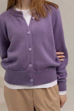 Свободные брюки из ткани с боковыми карманами Romgil РТ0037-ПЭ2 соломенный - фото 3