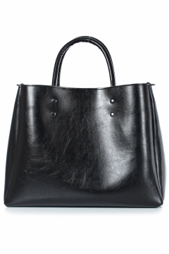 Экокожа сумка на три отделения и длинном ремне-кастуре Galanteya 45022.23с414к45 черный - фото 3