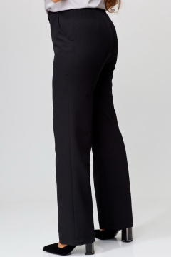 Брючные классические брюки из текстильной ткани Fita 20261 черный - фото 3