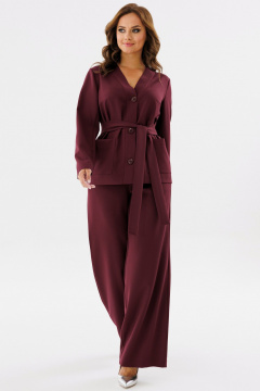 Демисезонный костюмный брючный комплект из текстиля Angelina & Сo 1139 - фото 1