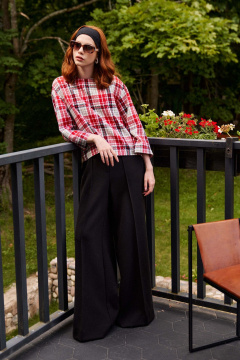 Демисезонный костюм 2-ка из текстиля с карманами Lokka 1464 - фото 2