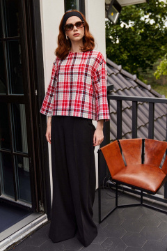 Демисезонный костюм 2-ка из текстиля с карманами Lokka 1464 - фото 1