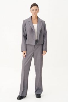 Деловой жакет полуприлегающего силуэта с английским воротником Fantazia Mod 4867 - фото 3