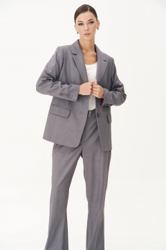 Клёш брюки с высокой посадкой и шлёвками Fantazia Mod 4874 - фото 3