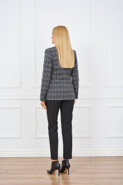 Демисезонный костюм 3 предмета с рельефами и карманами Azzara 927C - фото 3