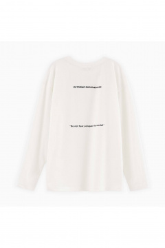 Молочный джемпер для мальчика с дизайнерскими фразами Bell Bimbo 242137 молоко - фото 2