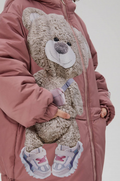 Осенняя куртка с капюшоном для девочки Bell Bimbo 243301 св.коралл - фото 3