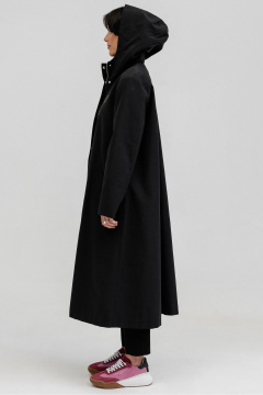 Демисезонный плащ-жакет на молнии и капюшоном JRSy 2428 - фото 4