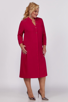 На каждый день платье из плательной ткани с блеском Algranda А4005-3 - фото 5