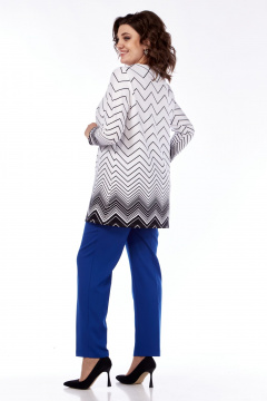 Демисезонные брюки с боковыми карманами из текстильной ткани Abbi 2023 - фото 3