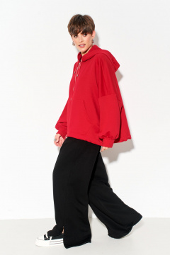 Бомбер оверсайз с капюшоном и карманами FOXY FOX 1608 - фото 2