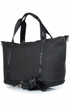 Дорожная сумка из текстиля на каждый день Galanteya 3824.24с643к45 черный - фото 1