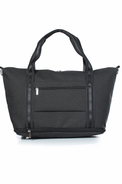 Дорожная сумка из текстиля на каждый день Galanteya 3824.24с643к45 черный - фото 3