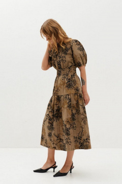 Платье с талией из хлопка, длина 120 см C. of PAPAYA NEW Р1721 - фото 3