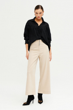 Брюки укороченные свободного кроя для демисаона Noche mio 4.013 - фото 1