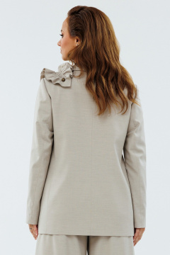 Жакет деловой прямой силуэт на подкладке Angelina & Сo 1150 - фото 5