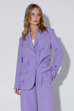 Брюки, жакет PiRS 5463 лавандовый - фото 2