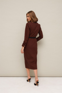 Джинсовое платье с разрезом и ремнем PUR PUR 11-274/6 - фото 5