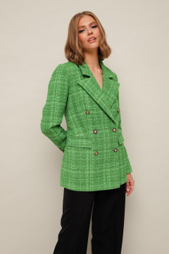 Демисезонный комплект из жакета и брюк из ткани шанель PUR PUR 11-276 - фото 3