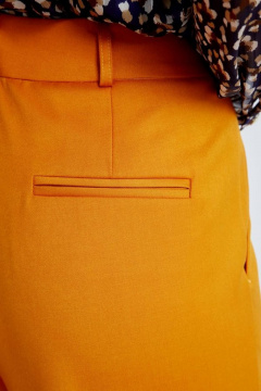 Брюки карго из мягкого джинса с накладными карманами Elady 4474 хурма - фото 3