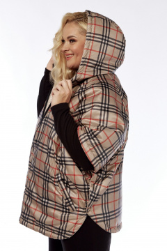 Пончо двустороннее с карманами и капюшоном Диомант 2014 - фото 5