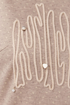 Платье прямого силуэта из трикотажного полотна с вышивкой Jurimex 3193 - фото 4