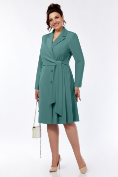 Платье-кардиган из вискозы с асимметричным фасоном БагираАнТа 969 - фото 1